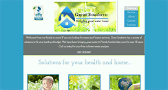 Desktop Screenshot of greatsouthernwater.com